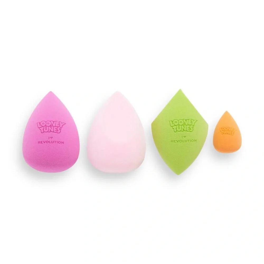 I HEART X Revolution Beauty LOONEY TUNES Lip Oil Tweety/Sponge Set - Picture 3 of 6